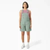 Women’s Relaxed Fit Bib Shortalls, 7″ Women’s Relaxed Fit Bib Shortalls, 7″