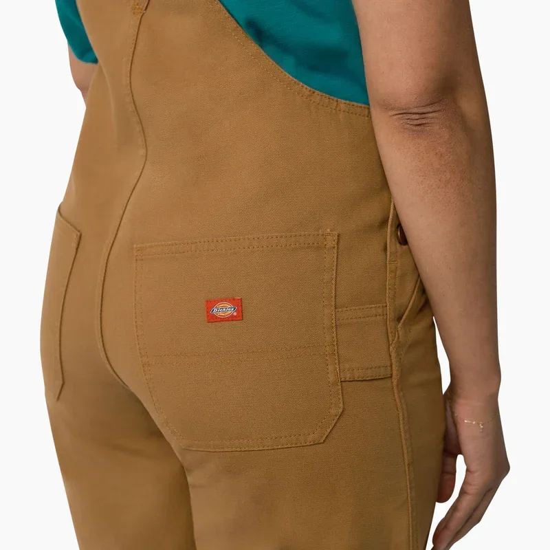 Women’s Relaxed Fit Bib Shortalls, 7″ Women’s Relaxed Fit Bib Shortalls, 7″