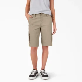 Women’s Relaxed Fit Cargo Shorts, 11″ Women’s Relaxed Fit Cargo Shorts, 11″