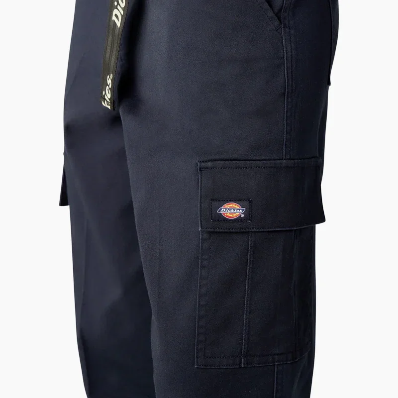Women’s Relaxed Fit Contrast Stitch Cropped Cargo Pants Women’s Relaxed Fit Contrast Stitch Cropped Cargo Pants