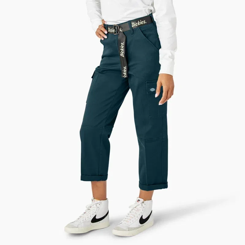 Women’s Relaxed Fit Cropped Cargo Pants Women’s Relaxed Fit Cropped Cargo Pants