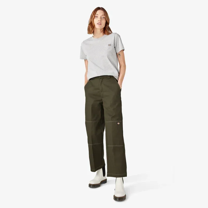 Women’s Relaxed Fit Double Knee Pants Women’s Relaxed Fit Double Knee Pants