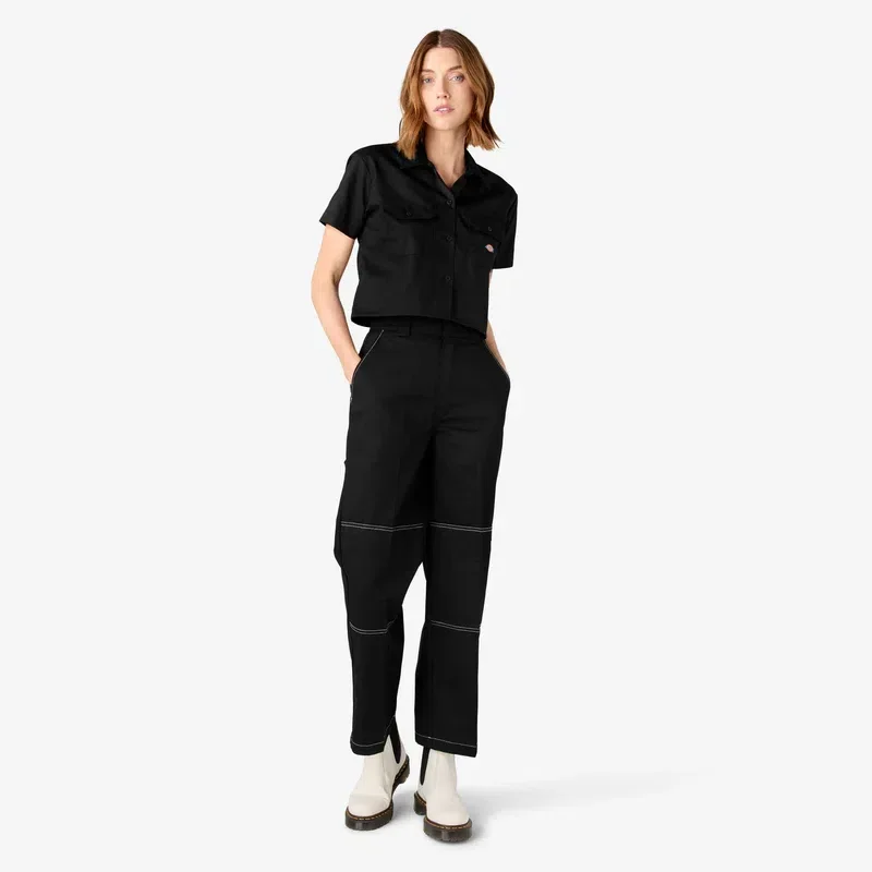 Women’s Relaxed Fit Double Knee Pants Women’s Relaxed Fit Double Knee Pants