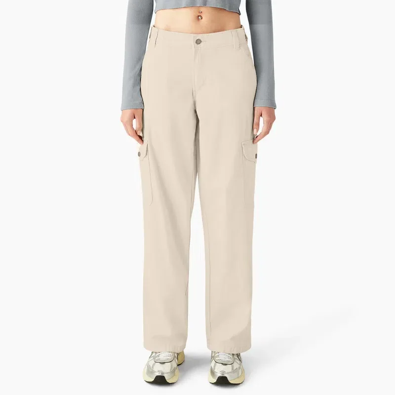 Women’s Relaxed Fit Duck Canvas Cargo Pants Women’s Relaxed Fit Duck Canvas Cargo Pants