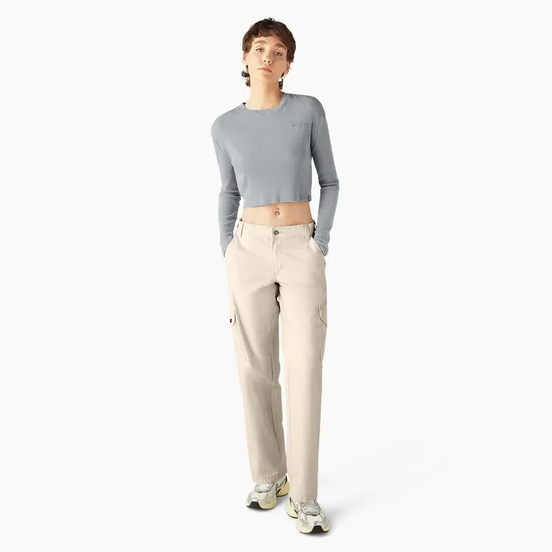Women’s Relaxed Fit Duck Canvas Cargo Pants Women’s Relaxed Fit Duck Canvas Cargo Pants