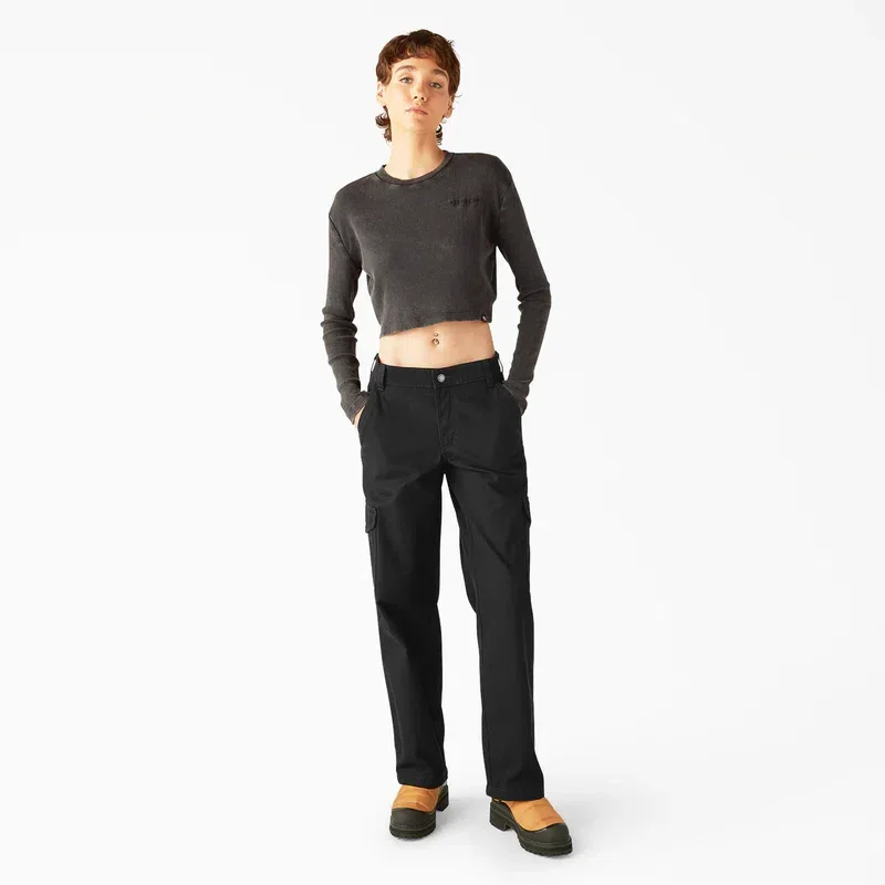 Women’s Relaxed Fit Duck Canvas Cargo Pants Women’s Relaxed Fit Duck Canvas Cargo Pants