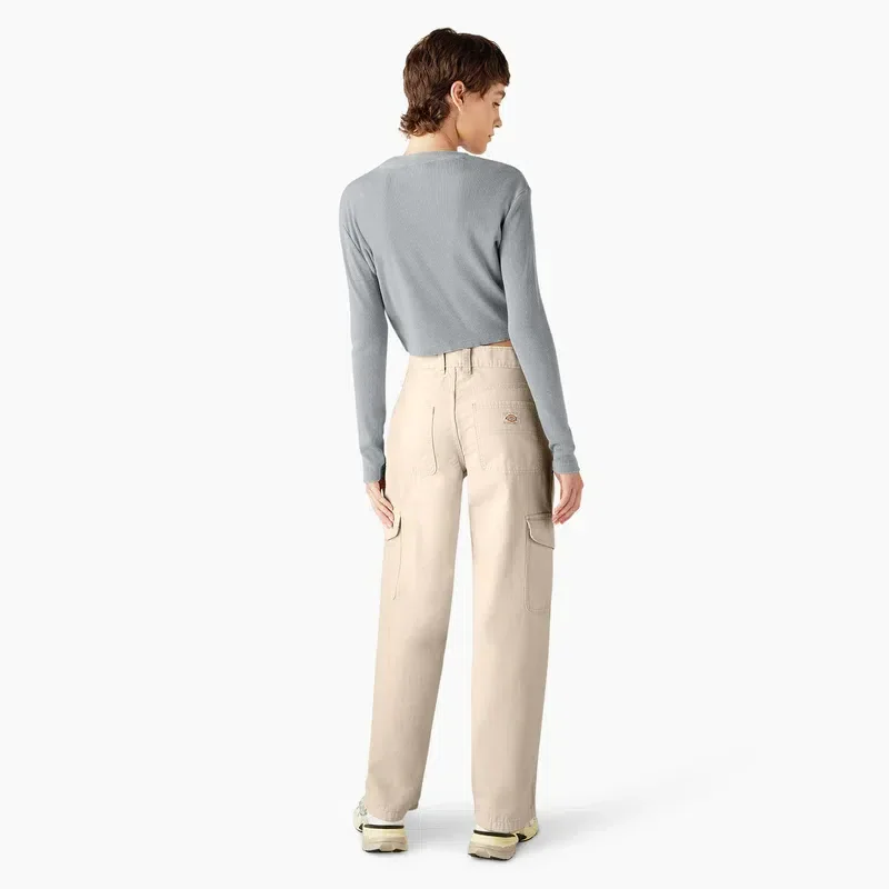 Women’s Relaxed Fit Duck Canvas Cargo Pants Women’s Relaxed Fit Duck Canvas Cargo Pants