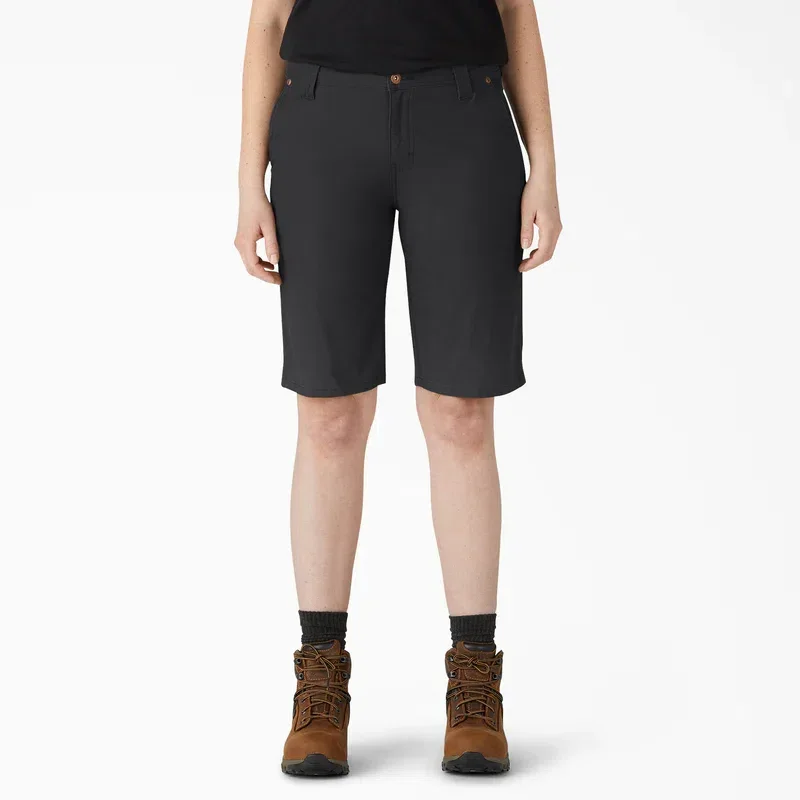 Women’s Relaxed Fit Duck Carpenter Shorts, 11″ Women’s Relaxed Fit Duck Carpenter Shorts, 11″
