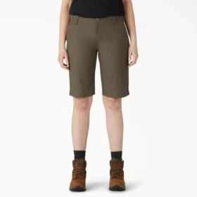 Women’s Relaxed Fit Duck Carpenter Shorts, 11″ Women’s Relaxed Fit Duck Carpenter Shorts, 11″