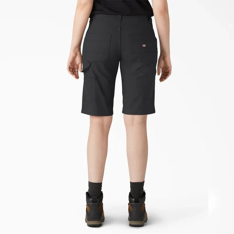 Women’s Relaxed Fit Duck Carpenter Shorts, 11″ Women’s Relaxed Fit Duck Carpenter Shorts, 11″