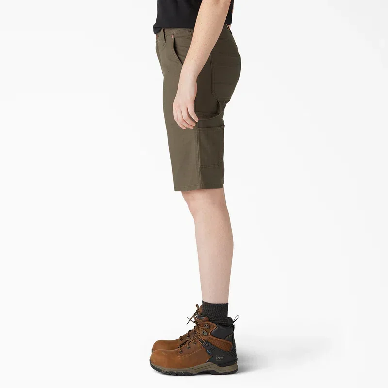 Women’s Relaxed Fit Duck Carpenter Shorts, 11″ Women’s Relaxed Fit Duck Carpenter Shorts, 11″