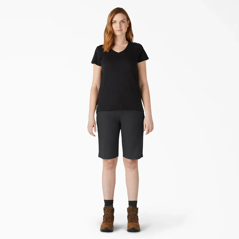 Women’s Relaxed Fit Duck Carpenter Shorts, 11″ Women’s Relaxed Fit Duck Carpenter Shorts, 11″