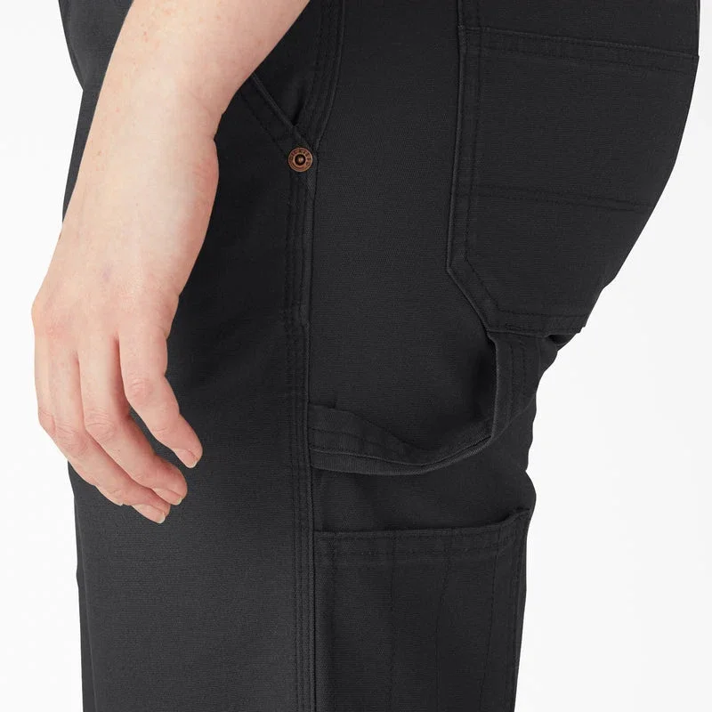 Women’s Relaxed Fit Duck Carpenter Shorts, 11″ Women’s Relaxed Fit Duck Carpenter Shorts, 11″