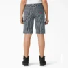 Women’s Relaxed Fit Hickory Stripe Carpenter Shorts, 11″ Women’s Relaxed Fit Hickory Stripe Carpenter Shorts, 11″