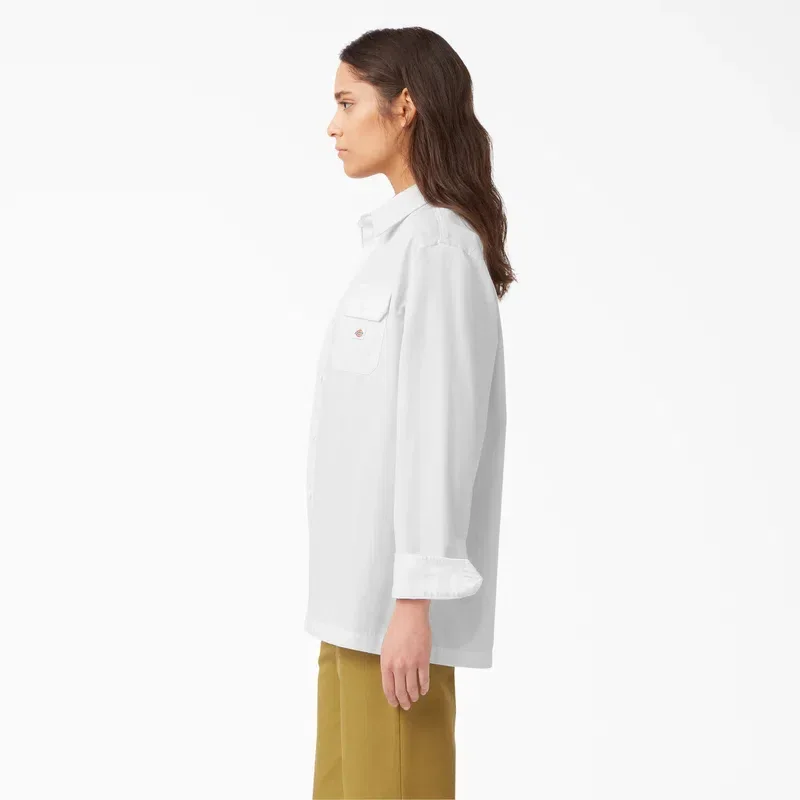 Women’s Relaxed Fit Long Sleeve Work Shirt Women’s Relaxed Fit Long Sleeve Work Shirt