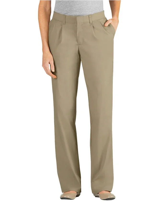 Women’s Relaxed Fit Straight Leg Pleated Front Pants Women’s Relaxed Fit Straight Leg Pleated Front Pants