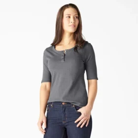 Women’s Short Sleeve Henley Shirt