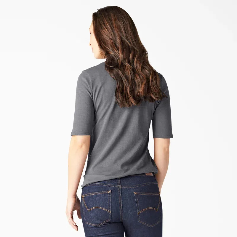 Women’s Short Sleeve Henley Shirt Women’s Short Sleeve Henley Shirt