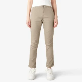 Women’s Slim Straight Fit Roll Hem Carpenter Pants