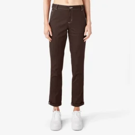 Women’s Slim Straight Fit Roll Hem Carpenter Pants