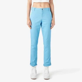 Women’s Slim Straight Fit Roll Hem Carpenter Pants
