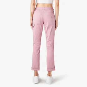 Women’s Slim Straight Fit Roll Hem Carpenter Pants