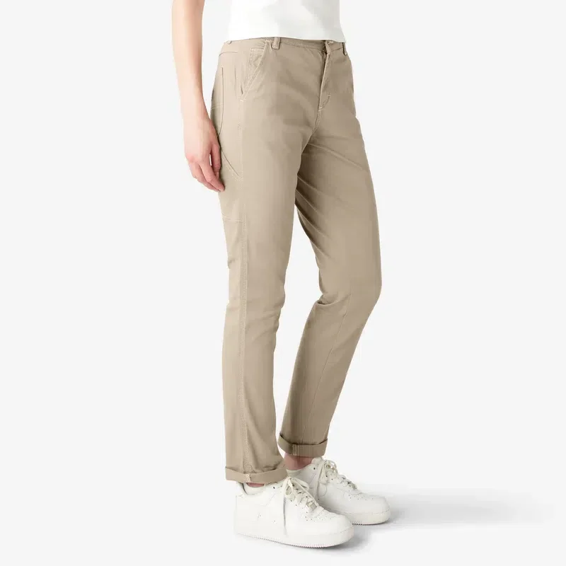 Women’s Slim Straight Fit Roll Hem Carpenter Pants Women’s Slim Straight Fit Roll Hem Carpenter Pants