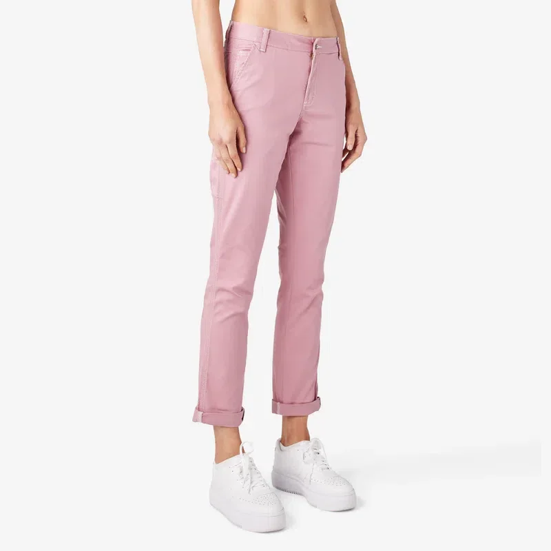 Women’s Slim Straight Fit Roll Hem Carpenter Pants Women’s Slim Straight Fit Roll Hem Carpenter Pants