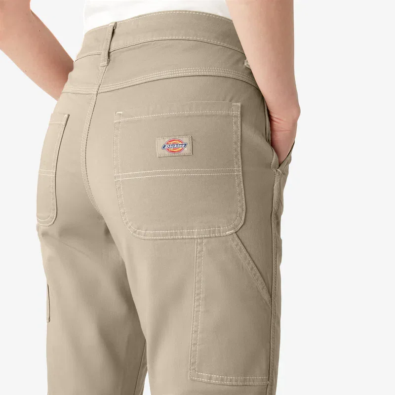 Women’s Slim Straight Fit Roll Hem Carpenter Pants Women’s Slim Straight Fit Roll Hem Carpenter Pants