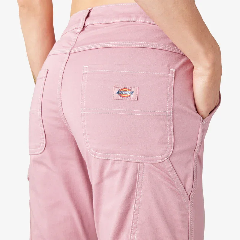 Women’s Slim Straight Fit Roll Hem Carpenter Pants Women’s Slim Straight Fit Roll Hem Carpenter Pants