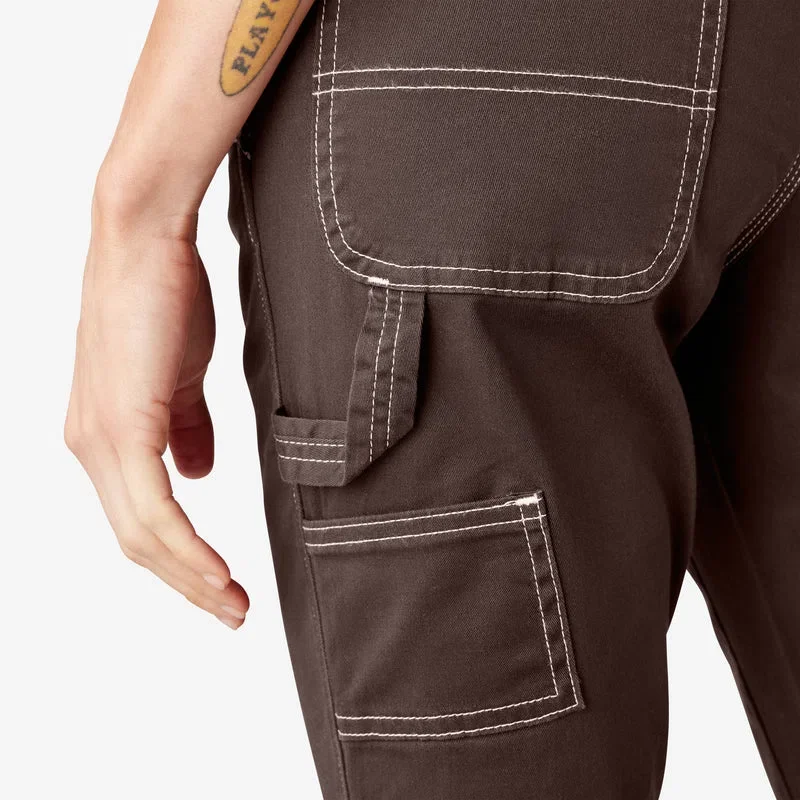 Women’s Slim Straight Fit Roll Hem Carpenter Pants Women’s Slim Straight Fit Roll Hem Carpenter Pants