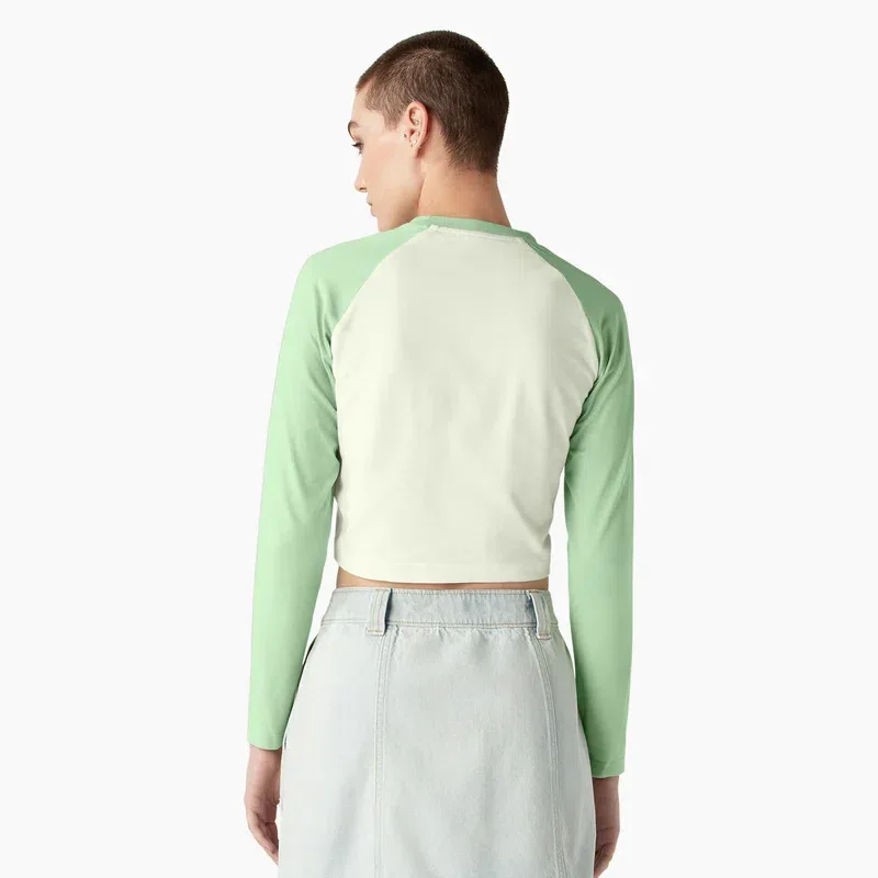 Women’s Sodaville Long Sleeve Cropped T-Shirt Women’s Sodaville Long Sleeve Cropped T-Shirt