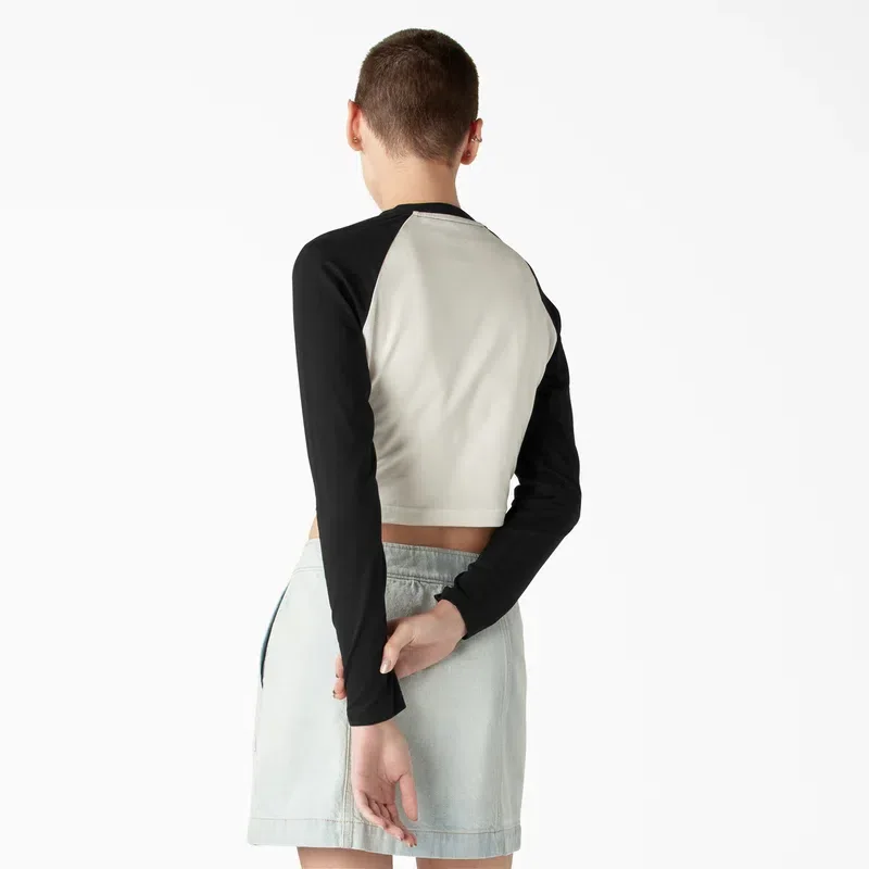 Women’s Sodaville Long Sleeve Cropped T-Shirt Women’s Sodaville Long Sleeve Cropped T-Shirt