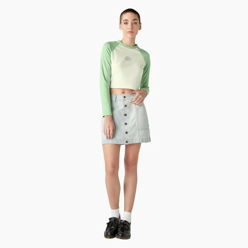Women’s Sodaville Long Sleeve Cropped T-Shirt Women’s Sodaville Long Sleeve Cropped T-Shirt