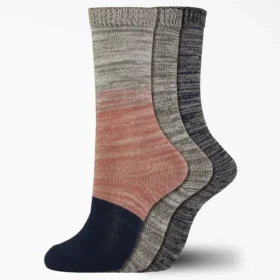 Women’s Soft Marl Crew Socks, Size 6-9, 3-Pack Women’s Soft Marl Crew Socks, Size 6-9, 3-Pack
