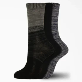 Women’s Soft Marl Crew Socks, Size 6-9, 3-Pack Women’s Soft Marl Crew Socks, Size 6-9, 3-Pack