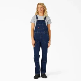 Women’s Straight Fit Denim Double Front Bib Overalls Women’s Straight Fit Denim Double Front Bib Overalls