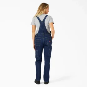 Women’s Straight Fit Denim Double Front Bib Overalls Women’s Straight Fit Denim Double Front Bib Overalls