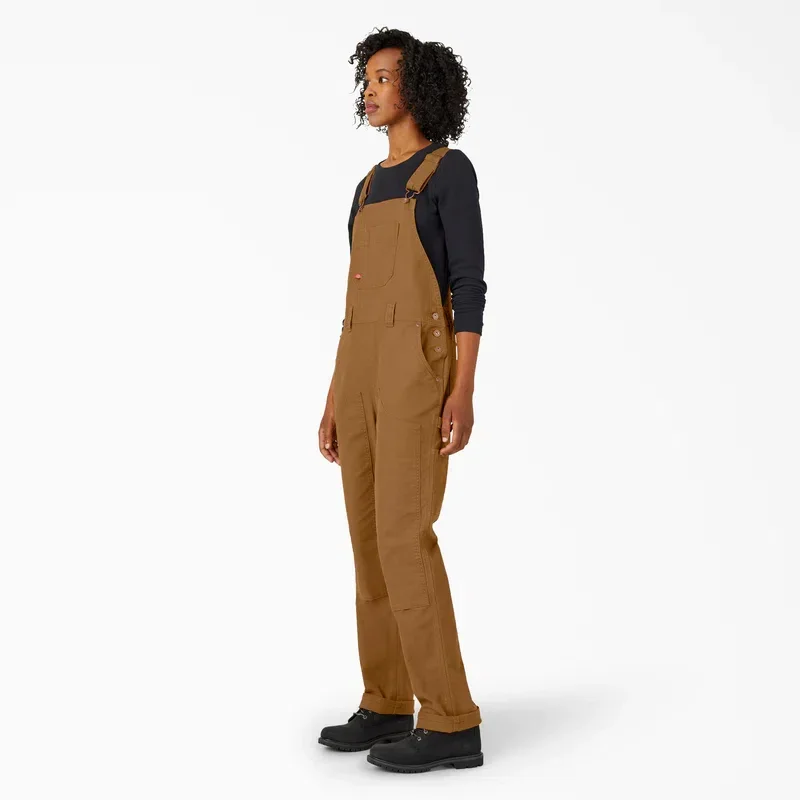 Women’s Straight Fit Duck Double Front Bib Overalls Women’s Straight Fit Duck Double Front Bib Overalls