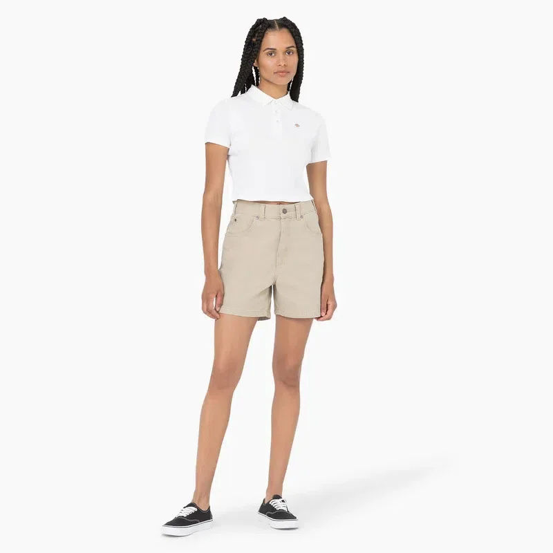 Women’s Tallasee Short Sleeve Cropped Polo Women’s Tallasee Short Sleeve Cropped Polo