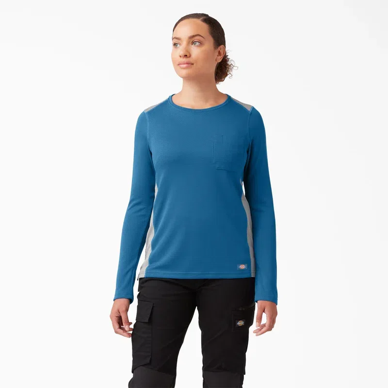 Women’s Temp-Iq® 365 Long Sleeve Pocket T-Shirt Women’s Temp-Iq® 365 Long Sleeve Pocket T-Shirt