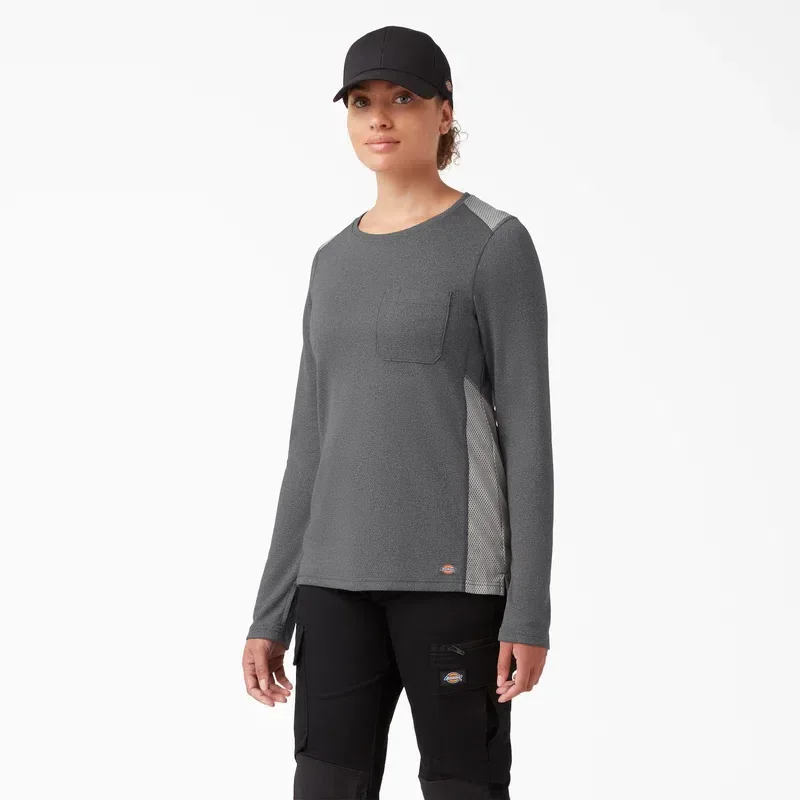 Women’s Temp-Iq® 365 Long Sleeve Pocket T-Shirt Women’s Temp-Iq® 365 Long Sleeve Pocket T-Shirt