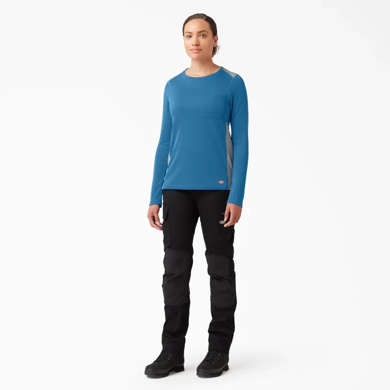 Women’s Temp-Iq® 365 Long Sleeve Pocket T-Shirt Women’s Temp-Iq® 365 Long Sleeve Pocket T-Shirt