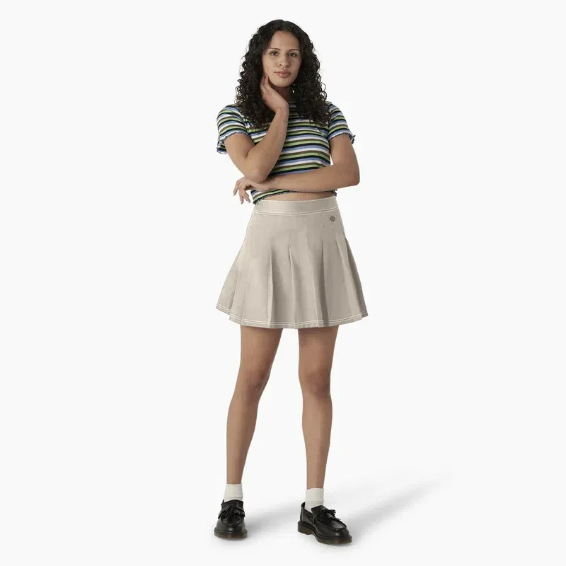 Women’s Twill Pleated Skirt Women’s Twill Pleated Skirt