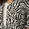 Women’s Zebra Print Work Shirt Women’s Zebra Print Work Shirt