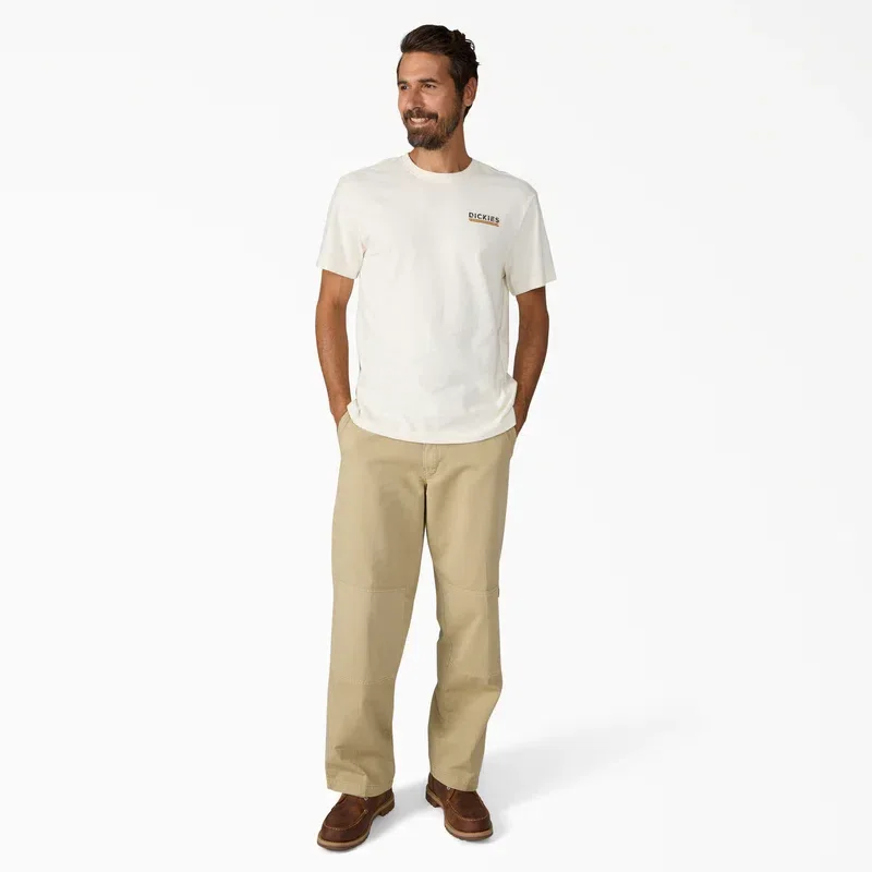 Worn in Double Knee Work Pants Worn in Double Knee Work Pants