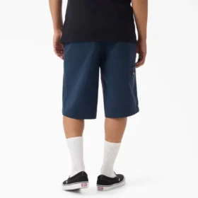 Worn in Loose Work Shorts, 13″