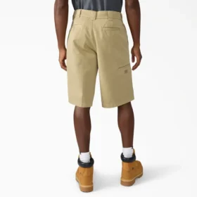 Worn in Loose Work Shorts, 13″