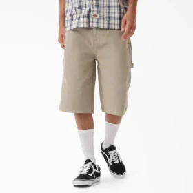 Worn in Relaxed Carpenter Duck Shorts, 13″
