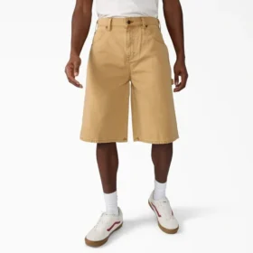 Worn in Relaxed Carpenter Duck Shorts, 13″